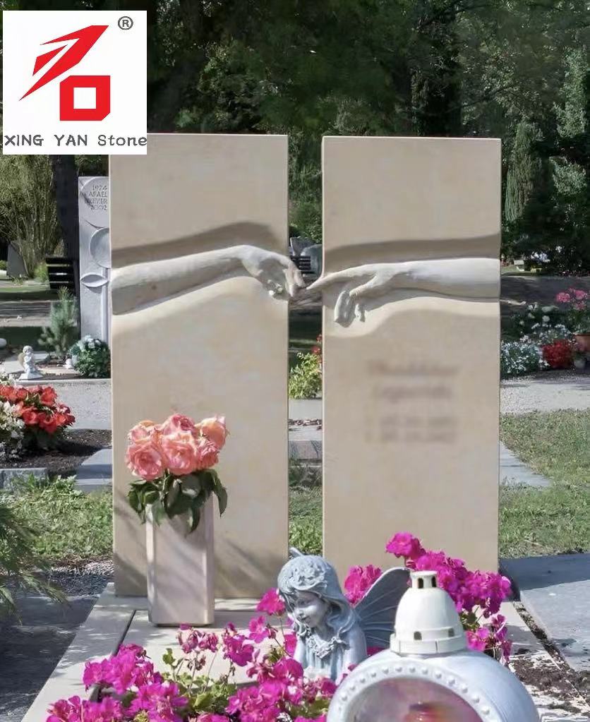 الصين Xingyan Manufacturing Huangshayan Hand Touch Tombstone