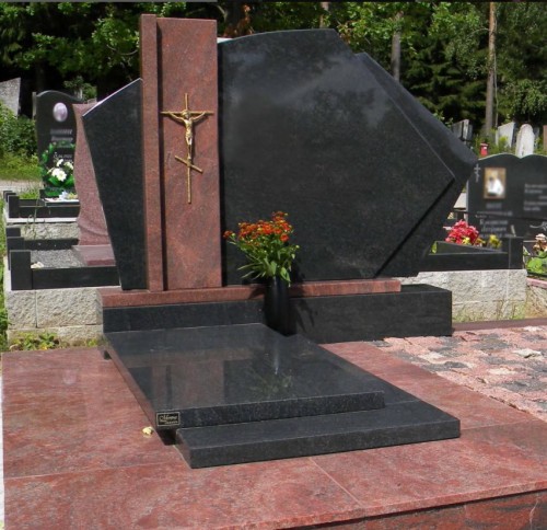 الصين Xingyan Modern Art Style Tombstone (بما في ذلك ديكور يسوع الصليب)